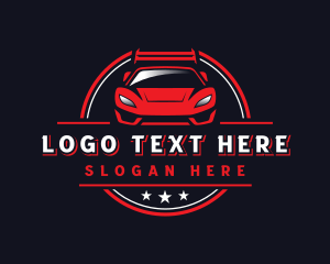 Motor - Racing Car Detailing logo design