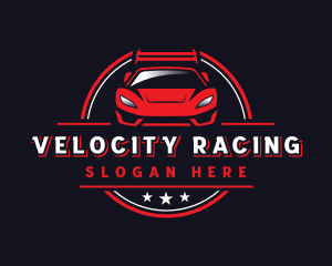 Racing Car Detailing logo design