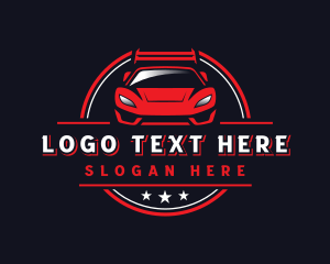 Team - Racing Car Detailing logo design