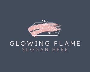 Candlelight - Candlelight Spa Decoration logo design