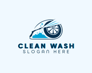 Washing - Car Wash Pressure Washing logo design