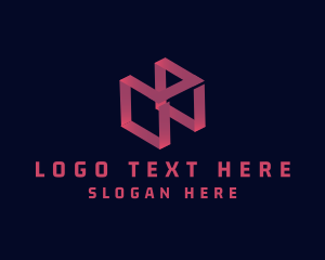 Programmer - 3D Cube Technology Box logo design