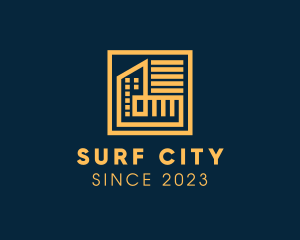 Structure City Buildings logo design