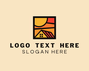 Lease - Sunset Roof Repair logo design
