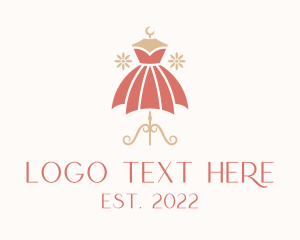 Mannequin - Fashion Dress Tailoring logo design