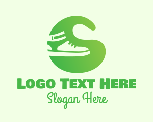Green - Green Footwear Sneakers logo design