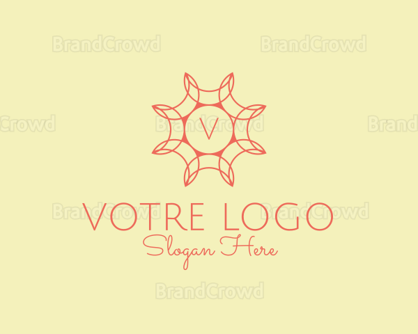 Decorative Lantern Interior Design Logo