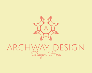 Decorative Lantern Interior Design logo design