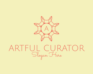 Decorative Lantern Interior Design logo design