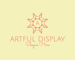 Decorative Lantern Interior Design logo design