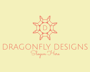 Decorative Lantern Interior Design logo design