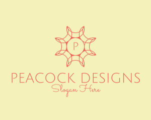 Decorative Lantern Interior Design logo design