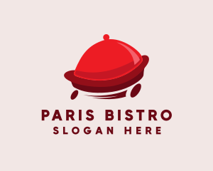 Restaurant Food Tray  logo design