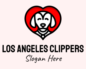 Happy Dog Heart  Logo