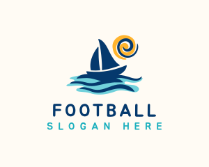 Boat - Sailboat Summer Trip logo design