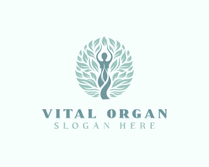 Organic Nature Wellness logo design