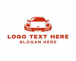 Sedan - Sports Car Auto Detailing logo design