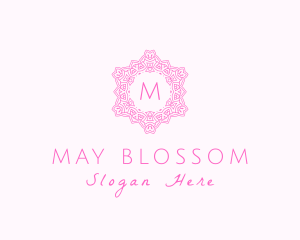 Botanical Flower Arrangement logo design