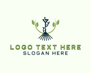 Garden - Garden Rake Landscaping logo design