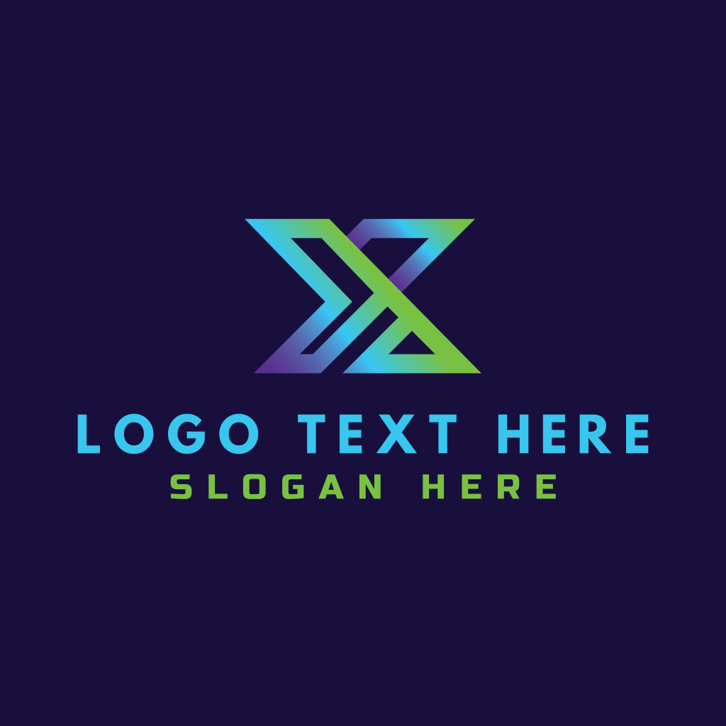 Technology IT Letter X Logo | BrandCrowd Logo Maker