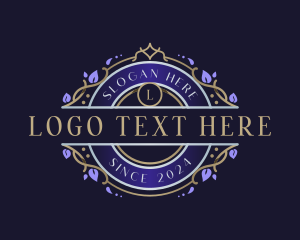 Jeweler - Floral Luxury Beauty logo design