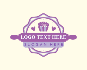 Bakeshop - Cupcake Bakery Pastry logo design