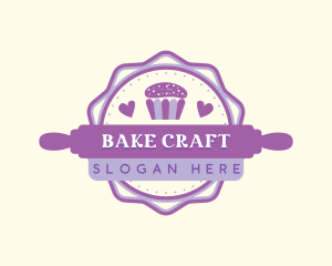 Cupcake Bakery Pastry logo design