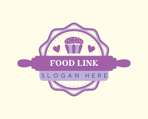 Cupcake Bakery Pastry logo design