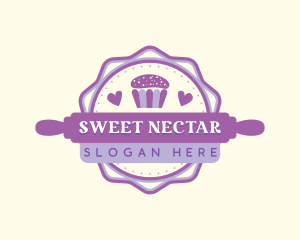 Cupcake Bakery Pastry logo design