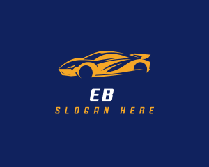 Auto Driving Sports Car Logo