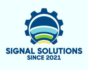 Signal - Industrial Wifi Signal logo design