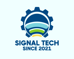 Signal - Industrial Wifi Signal logo design