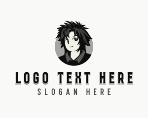 Boy - Anime Manga Boy logo design