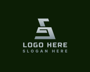 Mechanic - Steel Construction Machine logo design