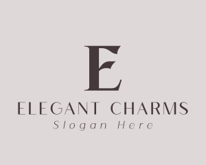 Elegant Wellness Beauty logo design