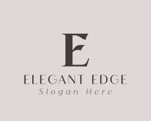 Elegant Wellness Beauty logo design