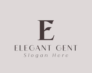 Elegant Wellness Beauty logo design