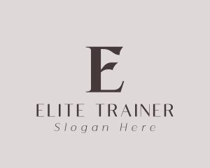 Elegant Wellness Beauty logo design