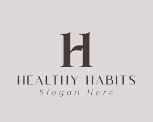 Elegant Wellness Beauty logo design