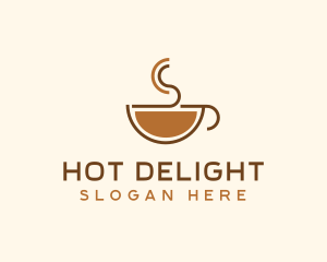 Espresso Coffee Cup logo design