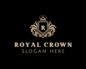 Elegant Royal Shield logo design