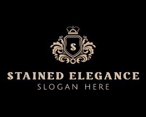 Elegant Royal Shield logo design