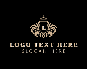 Royal - Elegant Royal Shield logo design