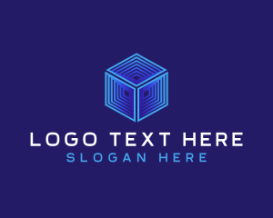 Digital Cube Software logo design
