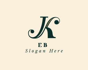 Couture - Elegant Styling Letter K logo design