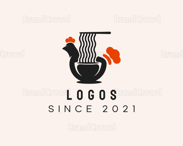 Chicken Pho Noodle Soup Logo