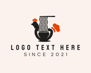 Chinese - Chicken Pho Noodle Soup logo design