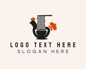 Chicken Pho Noodle Soup Logo