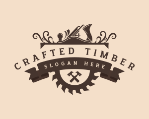 Woodwork - Carpentry Planer Woodwork logo design