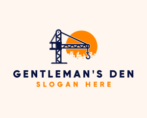 Crane Building Construction logo design